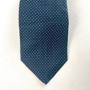 Vintage Bert Pulitzer White Label Navy Silk Tie | Classic Preppy Ivy Style
